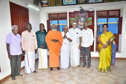 ஆண்டுவிழா கோவிலூர் ஆதீனம் வருகை 